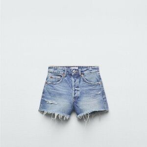 Zara Blue Jean Shorts